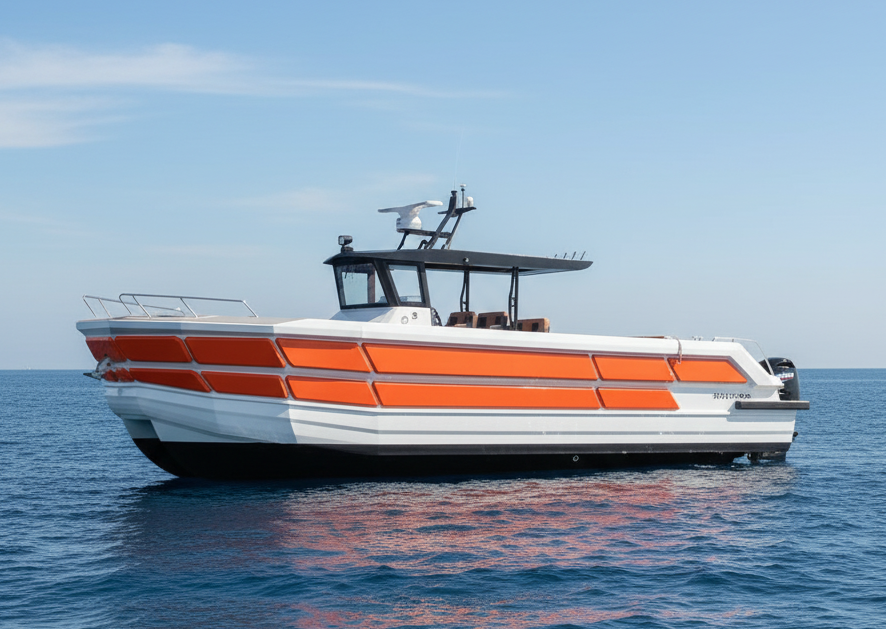 TideMaster 38ft catamaran luxury boat Dubai UAE